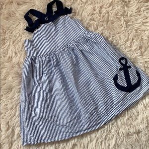 Tahari pinstripe dress